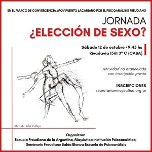 En el marco de Convergencia: Jornada «¿Elección de sexo?»